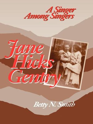 cover image of Jane Hicks Gentry